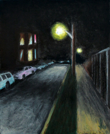 NightLightStudy1-OilPastel-JimHarper2001