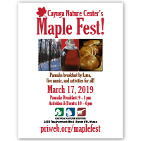 CNC Maple Fest 2019 flyer