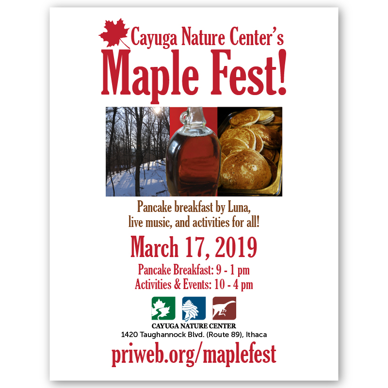 CNC Maple Fest 2019 flyer