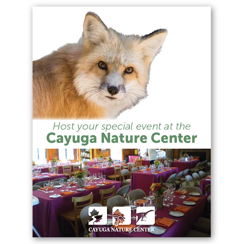 Cayuga Nature Center Facility Rental Brochure