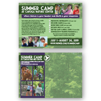 Cayuga Nature Center Summer Camp postcard