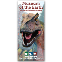 Museum of the Earth rack card