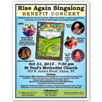 Rise Again Singalong flyer
