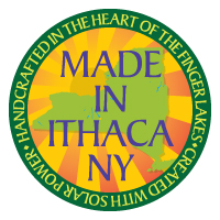 Made in Ithaca sticker