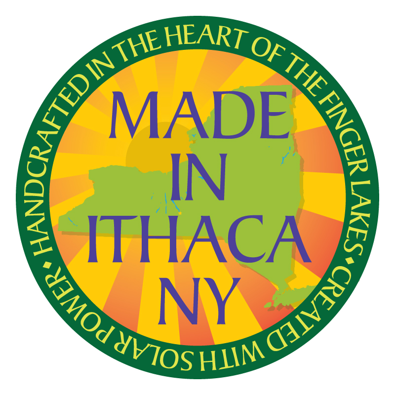 Made in Ithaca sticker
