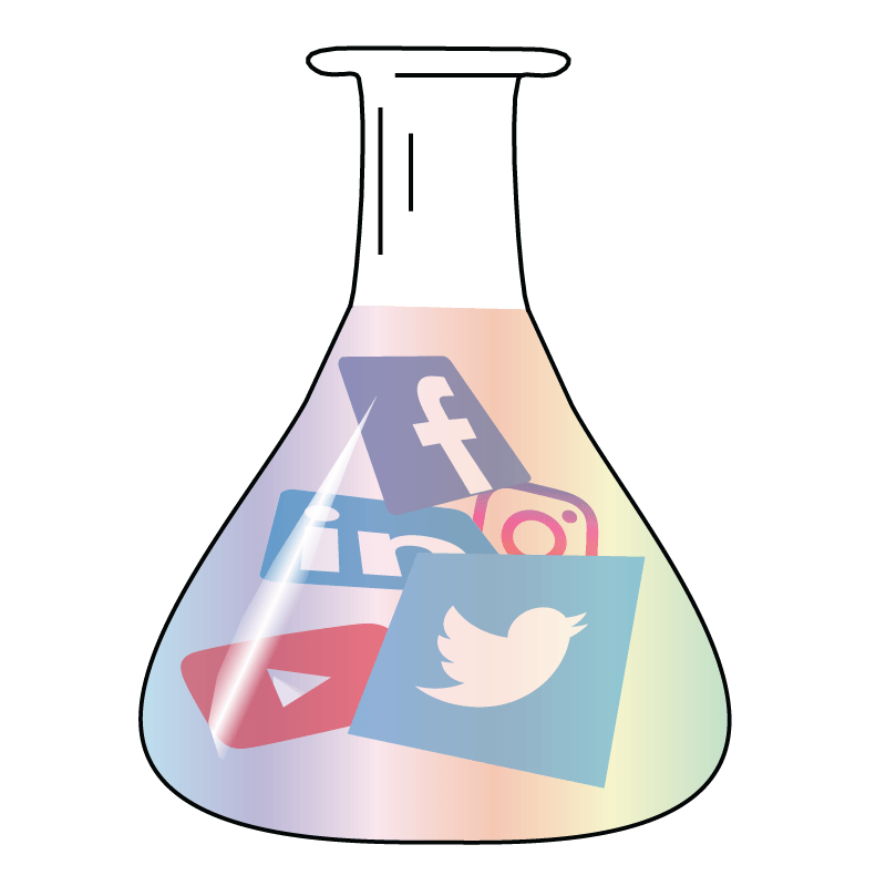 Social Media for Scientists illustration