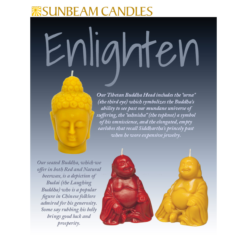 Sunbeam Candles Enlighten email ad
